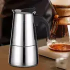 Stovetop Espresso Coffee Maker Stainless Steel Coffee Maker Multifunction Coffee