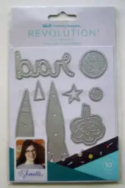 Rad space ship rockets space We R Memory Keepers die