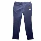 Ralph Lauren Pants Men's 44 Blue Wool Blend Classic Fit UltraFlex Unhemmed