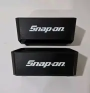 2PK Snap On Tools magnetic tray collapsible tools BLACK screws holder Bowl NEW!!