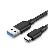 Ugreen 2m USB-A to USB-C Nickel Plated Cable (Black)