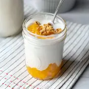 (Optional) Breakfast Parfait Cashew Nut Yogurt with Mango Puree 280g