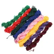 8pcs Elastic Cord Bracelets Waxed Polyester Cord Polyester String