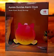 Wake up Light Sunrise Alarm Clock for Kids, Bedroom, Full Screen with Sunrise