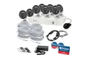 Swann Master Series 8 Channel NVR with 8 x 4K Spotlight Security Camera System