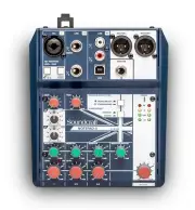 Soundcraft Notepad-5 Small-format Analog Mixing Console with USB I/O