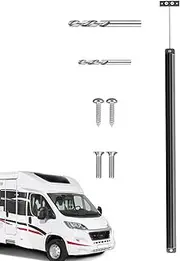 Screen Door Closer Replacement | Screen Door Closure,Adjustable Tension Spring Pull Handle Kit for Auto Close Outdoor Garage Camping Car Shower