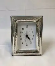 Argento 925 Sterling Silver Small Clock