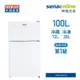 HERAN 禾聯 100L新一級能效雙門電冰箱 HRE-B1013【贈基本安裝】