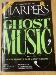 Harper’s Magazine January 2025 Issue Ghost Music ~Free Ship~