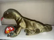 TY Beanie Baby - SCALY the Lizard (9.5 inch) - MWMT's Stuffed Animal Toy