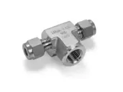 1/8 x 1/8 Tube x 1/4 FMNPT 316ss Female Branch Tee Ham-Let 772LFSS1/8X1/4