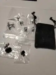 8 Rovtop Cufflinks and Studs Set for Tuxedo Shirts Business Wedding