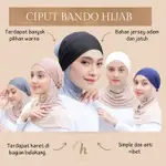 BANDO HIJAB KARET/INNER HIJAB/CIPUT HIJAB KARET