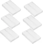 PAMINGONO 6pcs Table Number Holder Stand Elegant Name Card Display Base for Weddings and Events Lightweight Portable Card Holder for Table Decoration