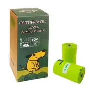 Dog Poop Bag, Compostable Doggie Poop Bags Refills, Eco-Friendly Pet Waste Ba...