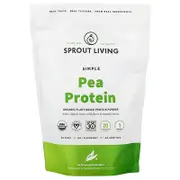 Sprout Living, Simple Pea Protein, 1 lb (454 g)