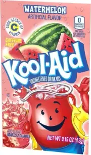 Kool-Aid Unsweetened Drink Mix, Watermelon Flavor, Pack of 48 Fresh & Delicious