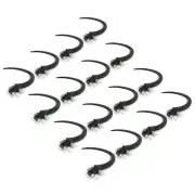 (Pack of 16) 9" Hay / Straw Grapple Hooks with Hardware for Accumulator Durable