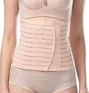 [TOZLU] Postpartum Shapewear, Pregnancy Support Maternity Belt, Breathable Pregnancy Belly Support Band for Abdomen, Pelvic, Waist, & Back Aches Adjustable Maternity Belt.