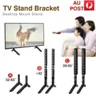 32" 42" 65" Table Top TV Stand Leg Mount Flat Big Screen VESA LED LCD Bracket