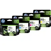 GENUINE Original HP 915XL 4 Colours Value Pack Ink Cartridge