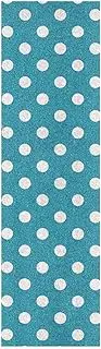 Amooorous Cartoon Dot Blue Grip Tape for Skateboards Anti Slip pro Scooter Grip Tape Bubble Free Cruiser Griptape 33×9 Inch