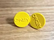 Oakley Crud Plugs - Yellow - old school bmx