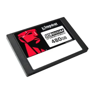 金士頓 DC600M 480G SSD 2.5” SATA 3.0 企業級固態硬碟 (SEDC600M/480G)
