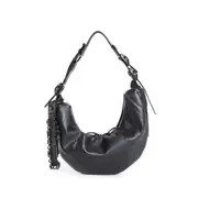 [INNERRAUM] Object HM02 small half moon bag Black