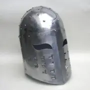 Spangen Armor Helmet Medieval Knight Costume Armor Crusader Helm