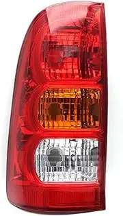 Car Rear Tail Lights for Toyota for Hilux MK6 for Pickup for Vigo 2005-2010 2011 81550-0K010 81551-0K010 Rear Tail Lights Brake Signal Lamp (Color : Only Left)