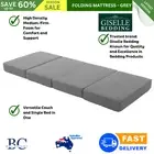 Giselle Foldable Portable Mattress Folding Foam Camping Bedding Floor Sofa Bed
