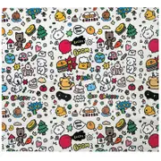 Cosmetic Bag Adhesive Magic Cloth Inner Bag For Outdoor Travel Makeup Storage-Style 3
