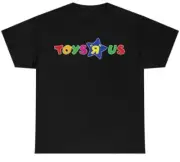 Toys R Us Black Unisex T Shirt NEW Retro Style 70s 80s Gamers