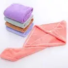 Hair Towel Wrap Microfibre Head Turban Quick Drying Dry Bath Shower Spa Cap UK