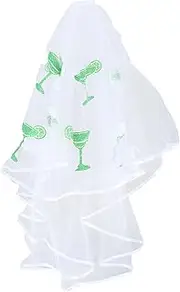 [Xinsheinelry] White Short Bridal Veil With Comb Wedding Bridal Veil Simple Vintage Tulle For Engagement Soirees