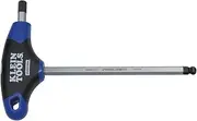 Klein Tools JTH6M4BE 4 mm Ball End Hex Key with Journeyman T-Handle, 6-Inch