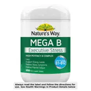 Natures Way Mega B 200 Tablets