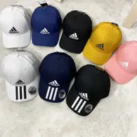 在飛比找蝦皮商城精選優惠-ADIDAS LOGO CAP 電繡三條線 logo 硬帽 