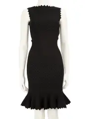 Black Midi Bodycon Dress