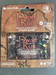 THE DWARF RUN Downloadable Steam Game Card Code from Geek Fuel