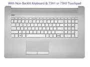 For HP Pavilion 17-BY 17-CA Palmrest Non-Backlit Keyboard & Touchpad L92785-001