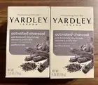 (Pack Of 2)YARDLEY Bath Bar Soap, Activated Charcoal W/Bentonite Clay/4.25oz