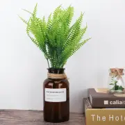 Plastic Artificial Fake Water Plant Grass Office Home Garden Landscape Decor (5#