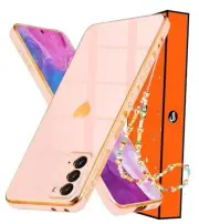 (3in1 Heart Case 5G/4G 6.7 Inch Women Cute for Samsung Galaxy Note 20 Pink