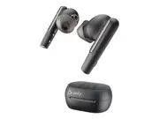 POLY Voyager Free 60+ UC Black Touchscreen Charge Case for BT700 USB-A Adapter