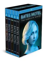 Bates Motel:The Complete Series(Blu-ray,10-Disc Set,Seasons 1-5)New