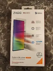 ZAGG InvisibleShield Fusion XTR Curve Screen Protector for Galaxy S22 Ultra