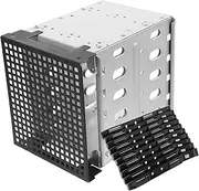 ARTIBETTER 1 Set HDD Cage Hard Drive Hard Disk Rack Charger Cord Station Computer Disc Racks Equipment Drive Mounting Tray Outlet Hard Disk Accessories Silver Aluminum Alloy